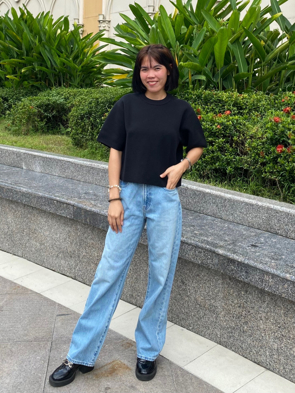 cigarette jeans uniqlo Outfit Uniqlo Cigarette Jeans Casual Street Style With Uniqlo! Interior  Designerella
