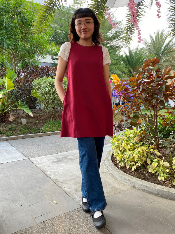 WOMEN'S LINEN BLEND SLEEVELESS MINI DRESS | UNIQLO PH