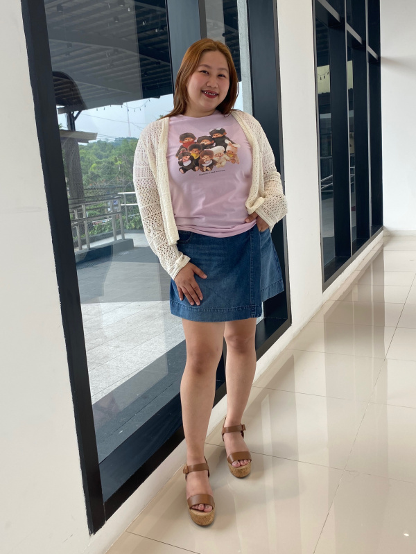 An outfit using GIRLS Monchhichi UT (Short Sleeve Graphic T-Shirt