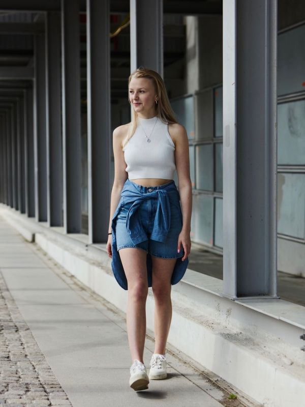 Casual high waist shorts for women 