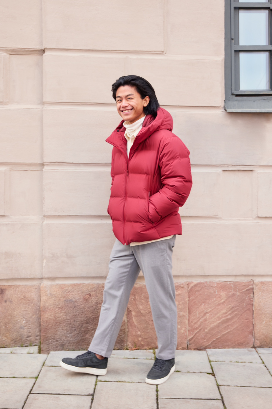 Uniqlo shop fleece parka