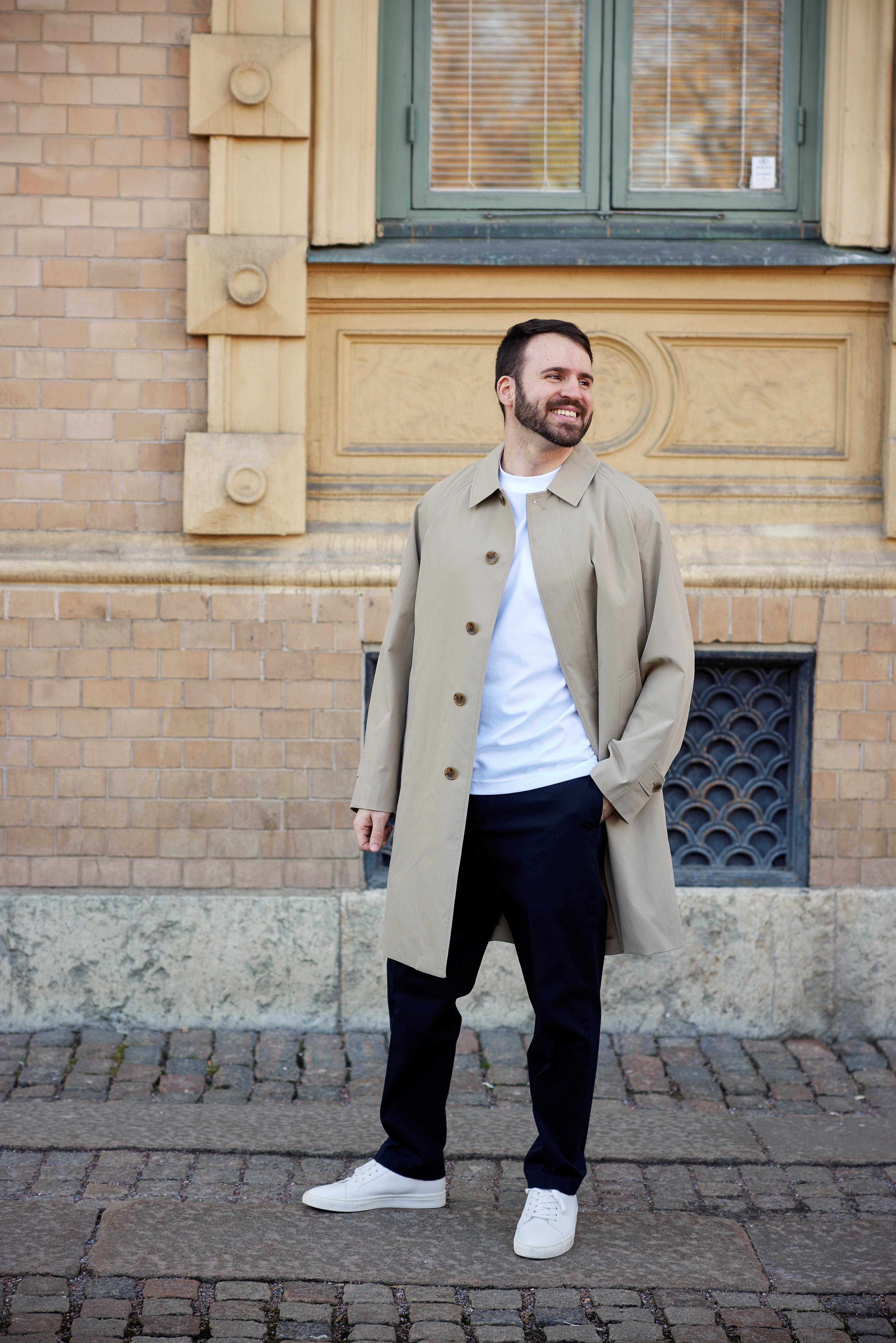 manteau droit uniqlo