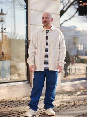 【XL】ALOUND STRIPE OVERSIZED SHRTS Oversized Tie Back Stripe Shirt | boohoo
