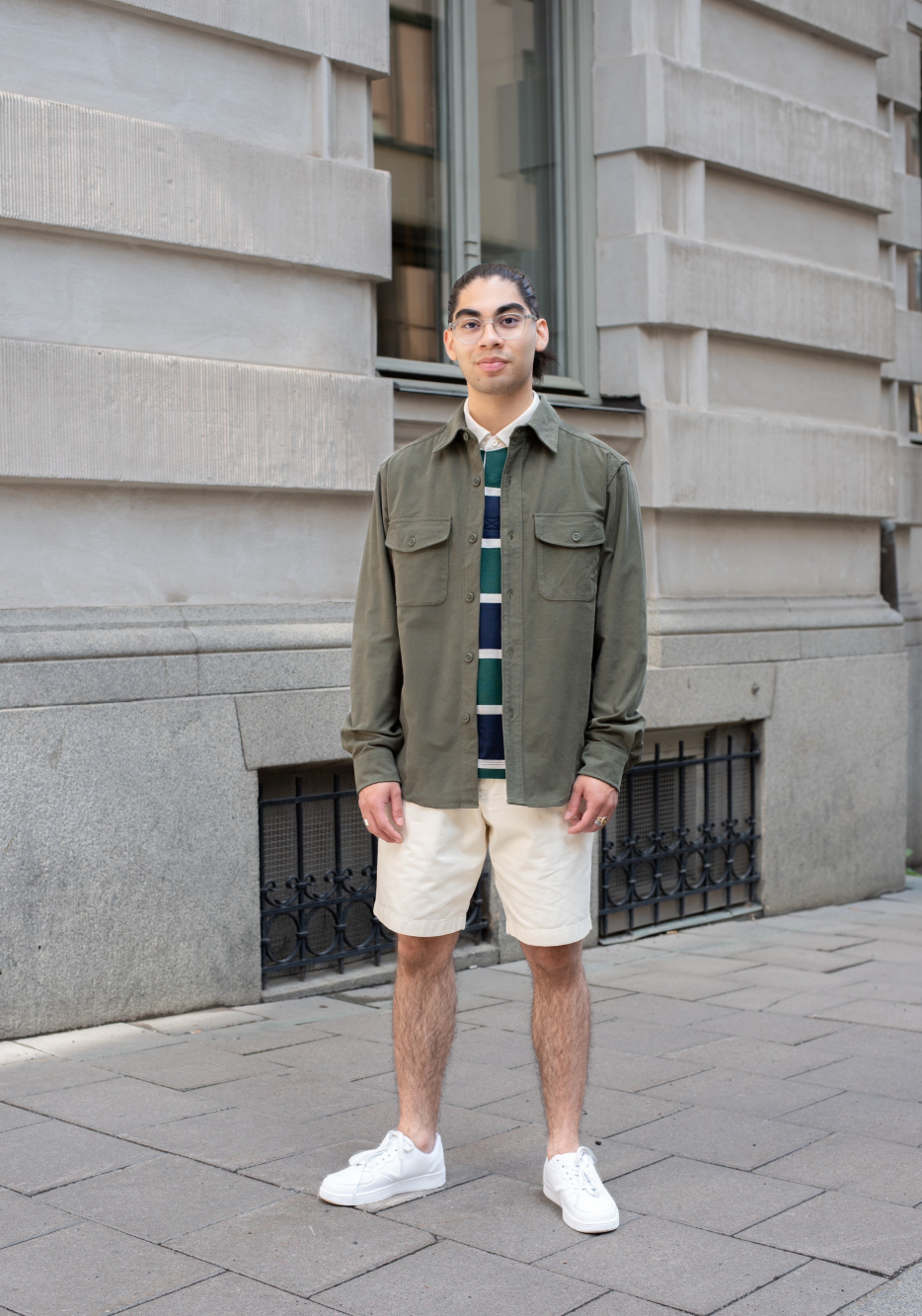 Check styling ideas for「Rugger Long-Sleeve Polo Shirt、Cargo