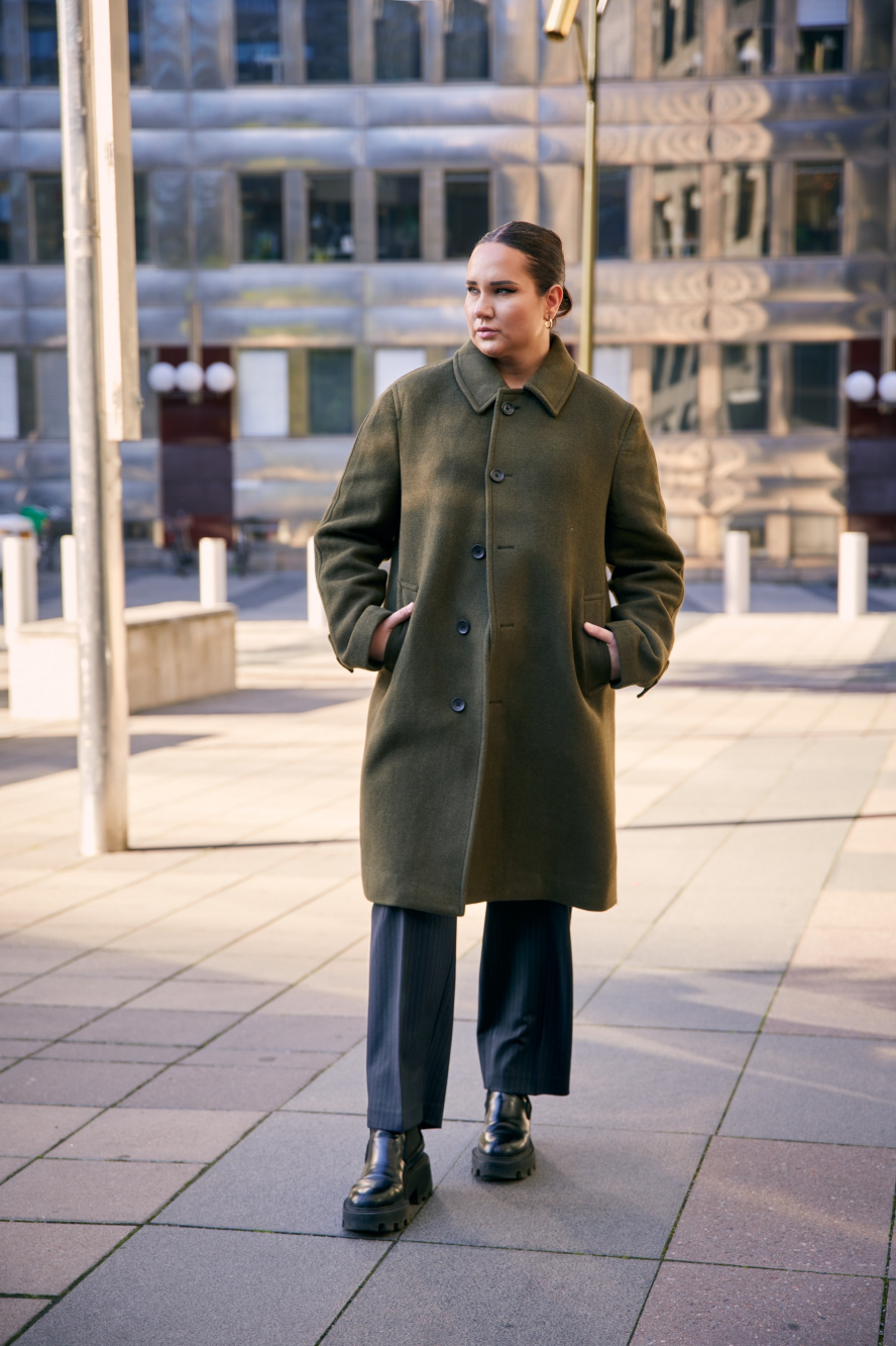 Women's store balmacaan coat