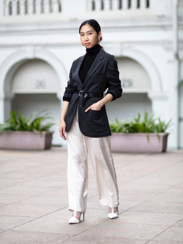 Uniqlo best sale drape pants