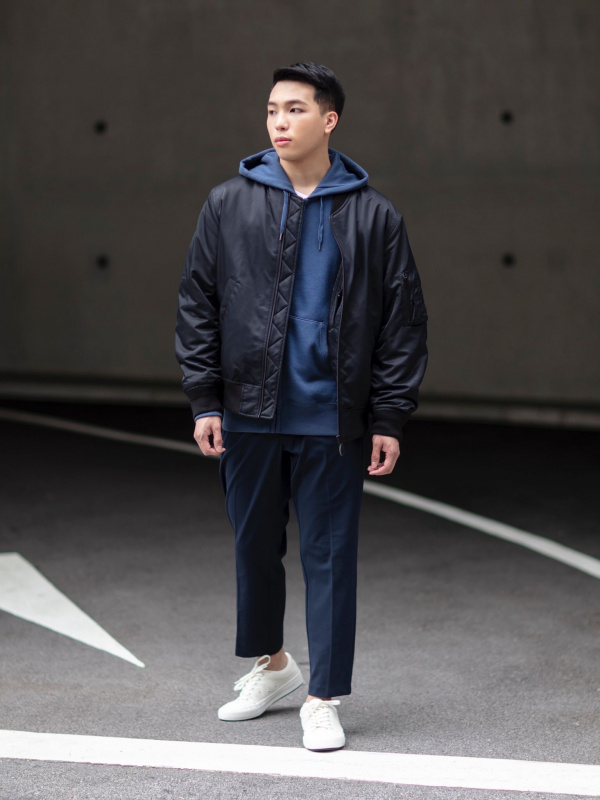 Uniqlo bomber hotsell jacket review