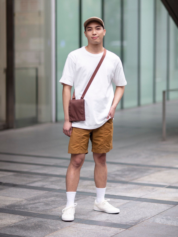 Uniqlo store nylon shorts