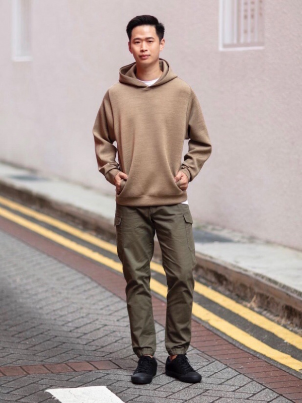 Uniqlo Black Cargo Pants