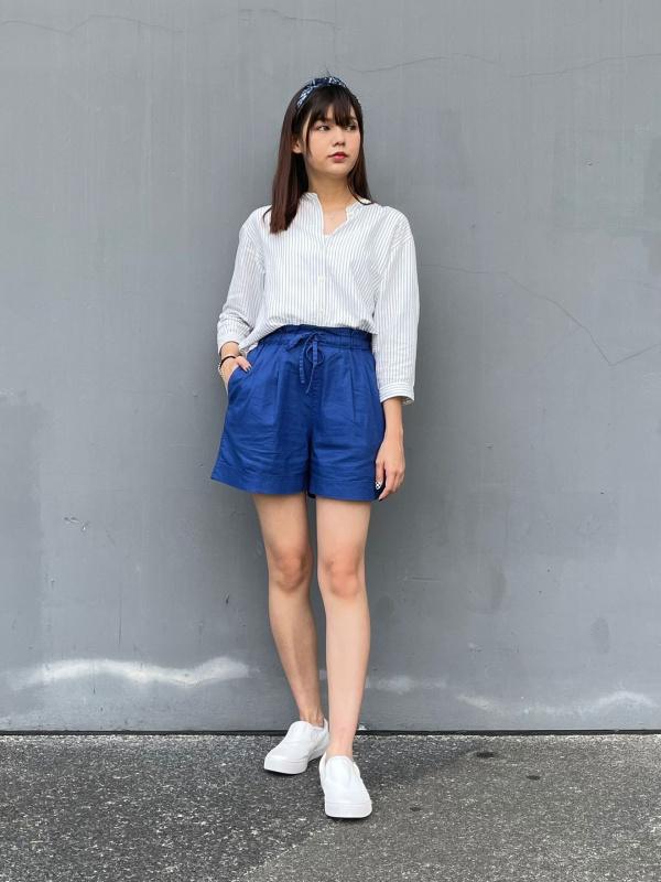 Uniqlo women's cheap linen shorts