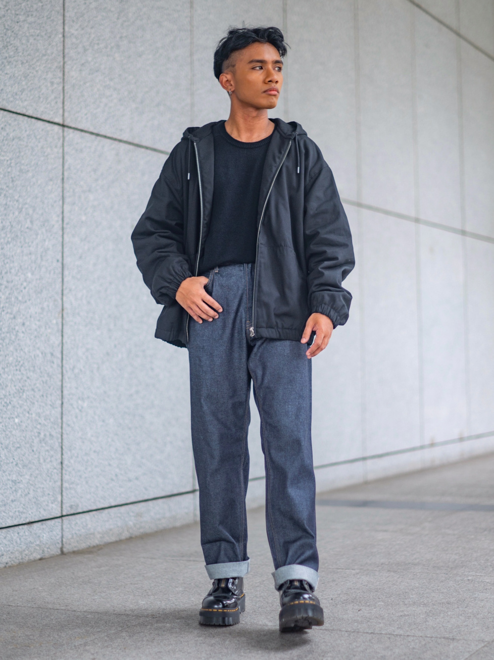 UNIQLO U Pile Lined Sweat Track Trousers