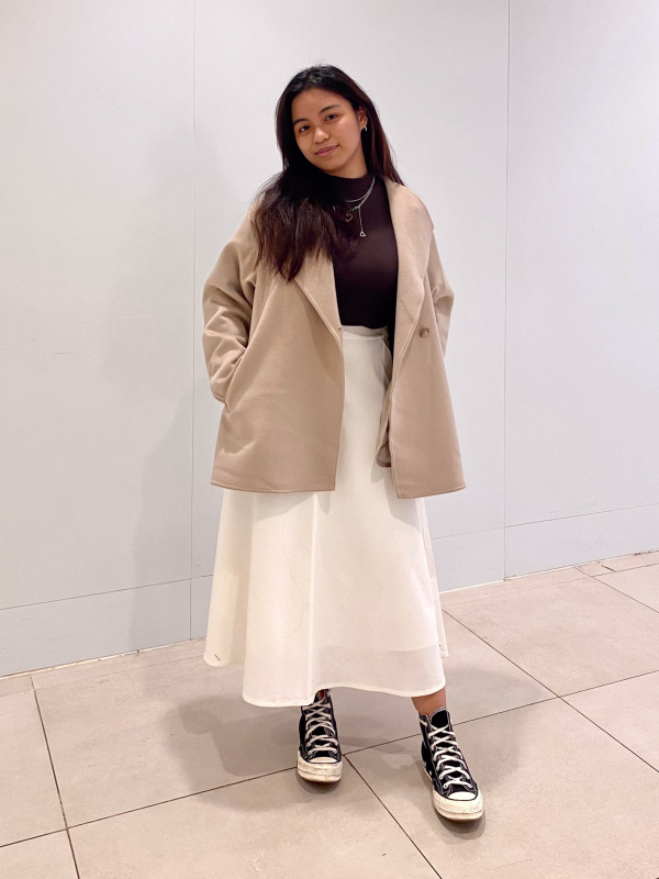 Uniqlo + Women Double Face Hooded Coat