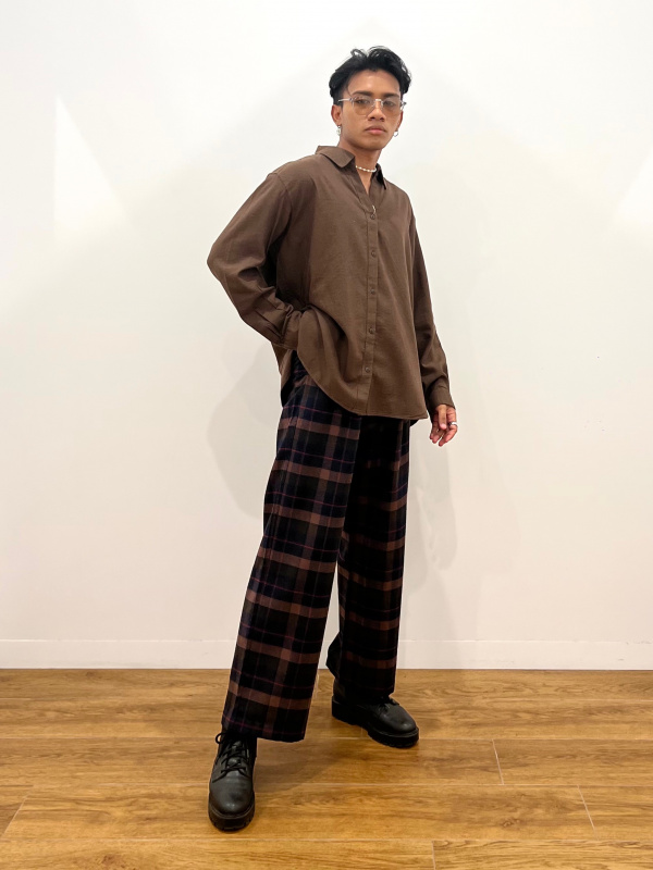 Flannel Trousers, UNIQLO