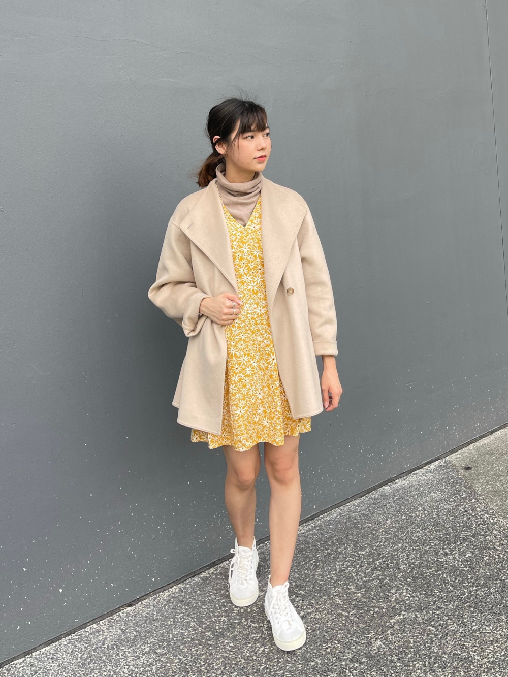 Check styling ideas for「Double Face Short Coat」| UNIQLO IN