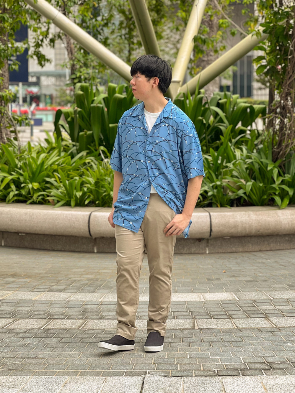 Check styling ideas for「SLIM FIT CHINO PANTS」