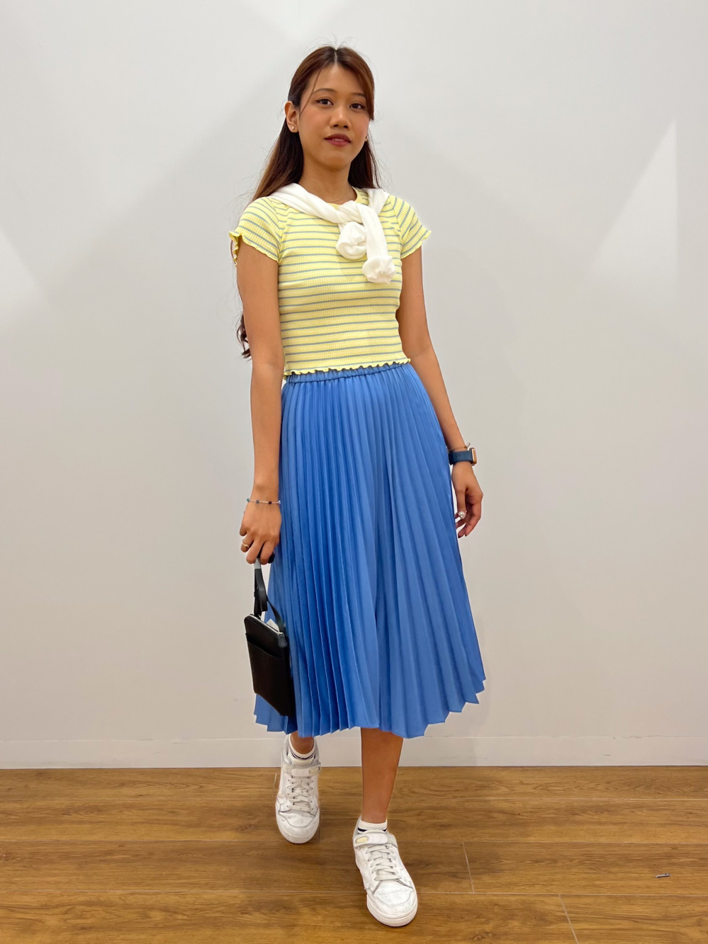 Leather skirt uniqlo best sale