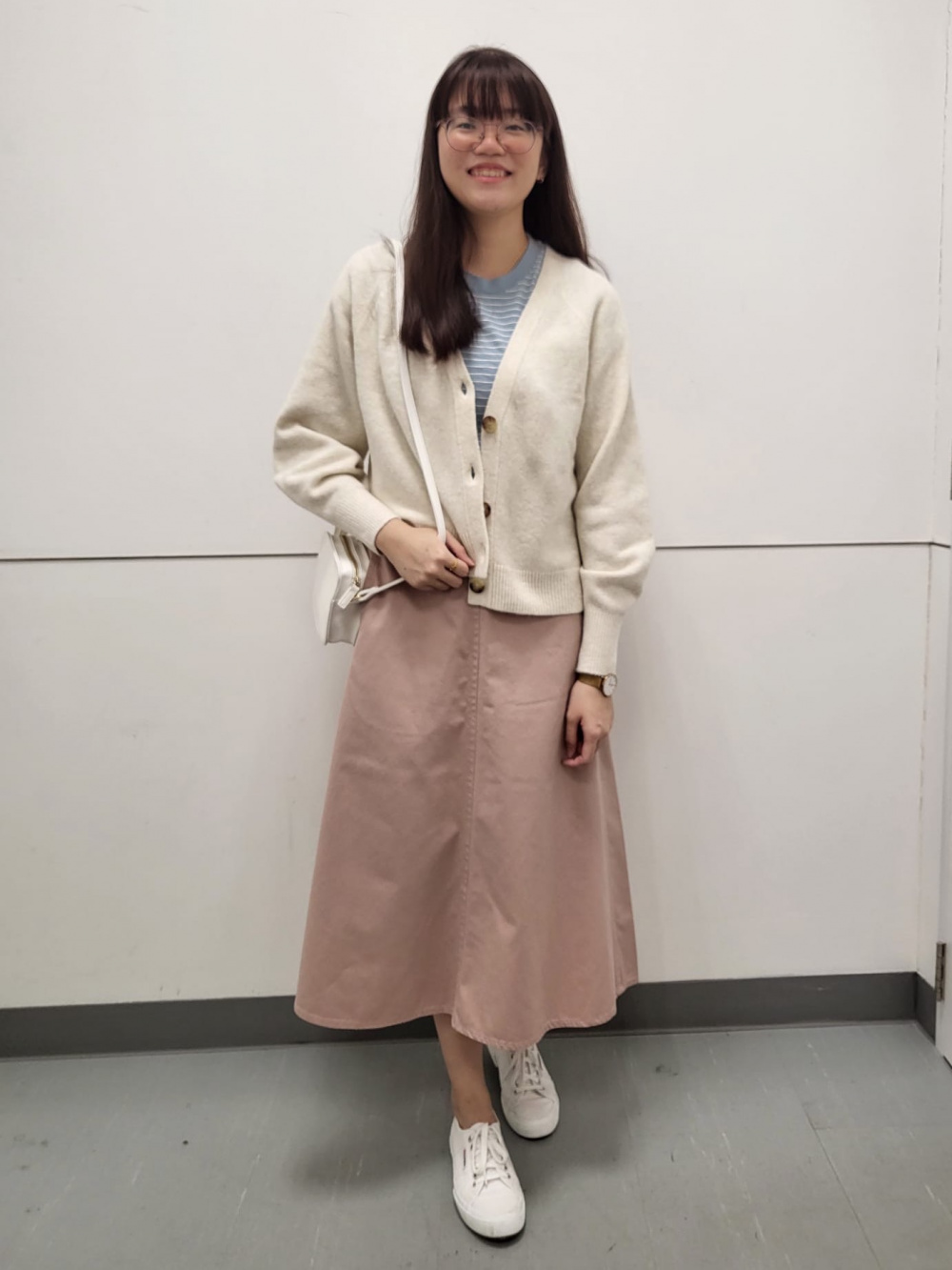 Uniqlo skirt outlet outfit