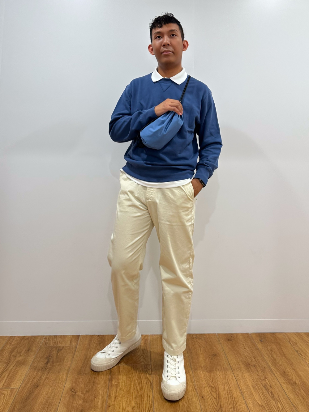 Check styling ideas for「Dry Pique Short Sleeve Polo Shirt、Ultra Stretch  DRY-EX Tapered Pants」