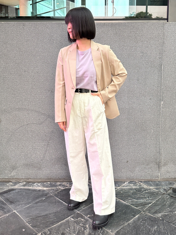 Pastel Pink Wide Leg Trousers and Vintage Shirt + Style With a