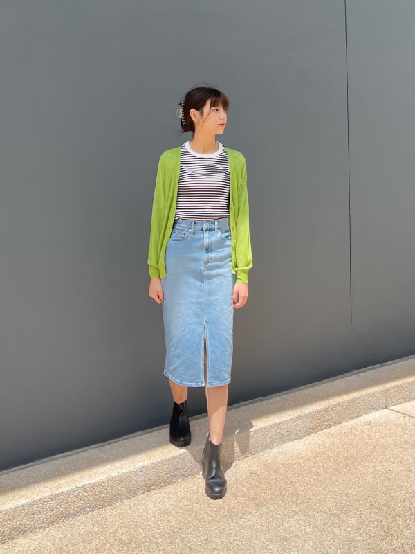 Uniqlo 2024 jeans skirt