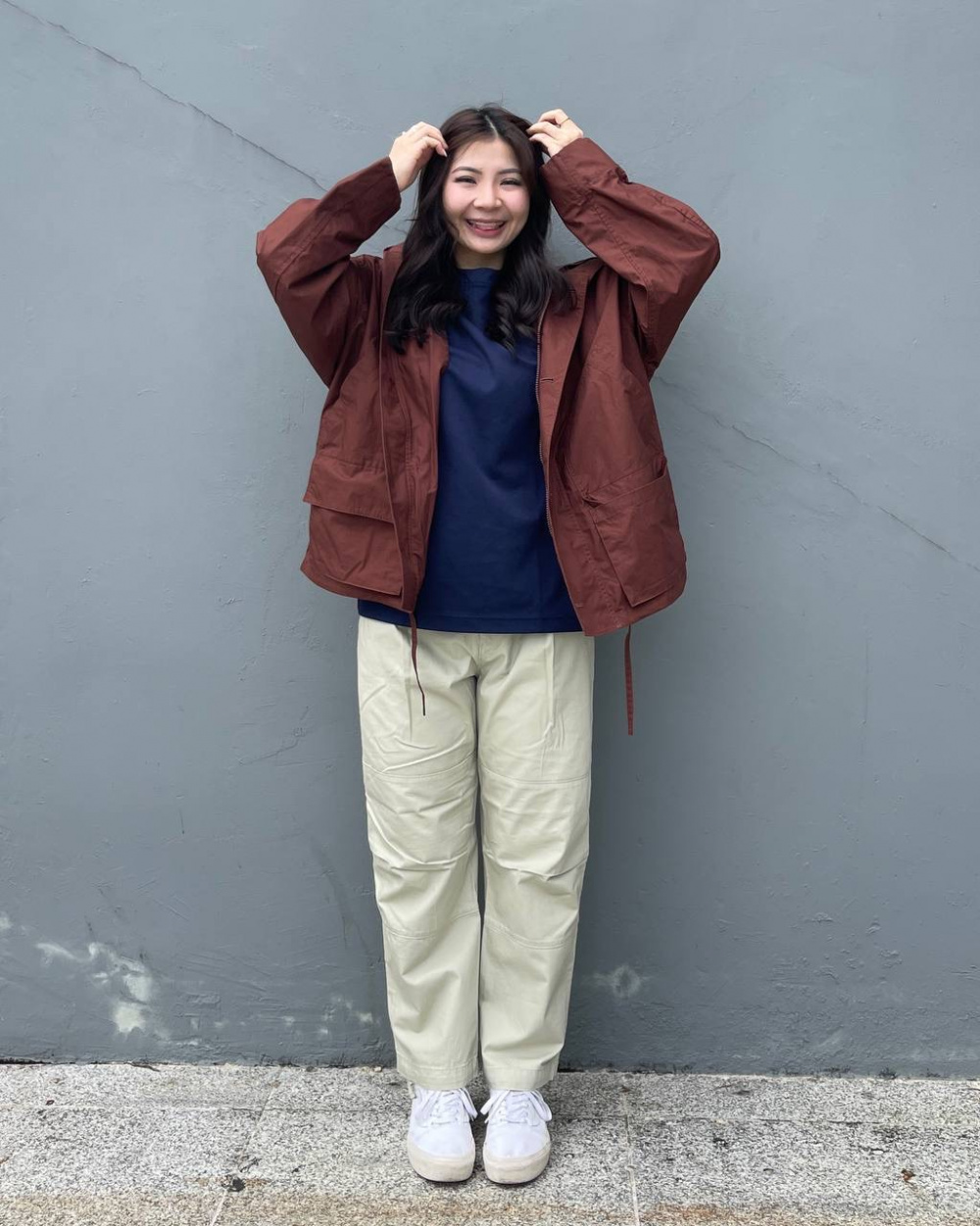 WOMEN'S UNIQLO U PLEATED JOGGER PANTS