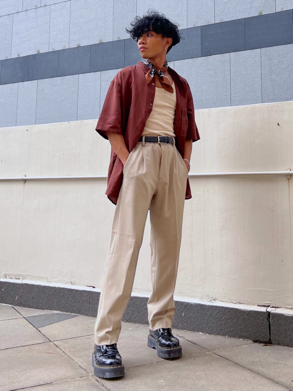 Uniqlo + Pleated Wide Pants