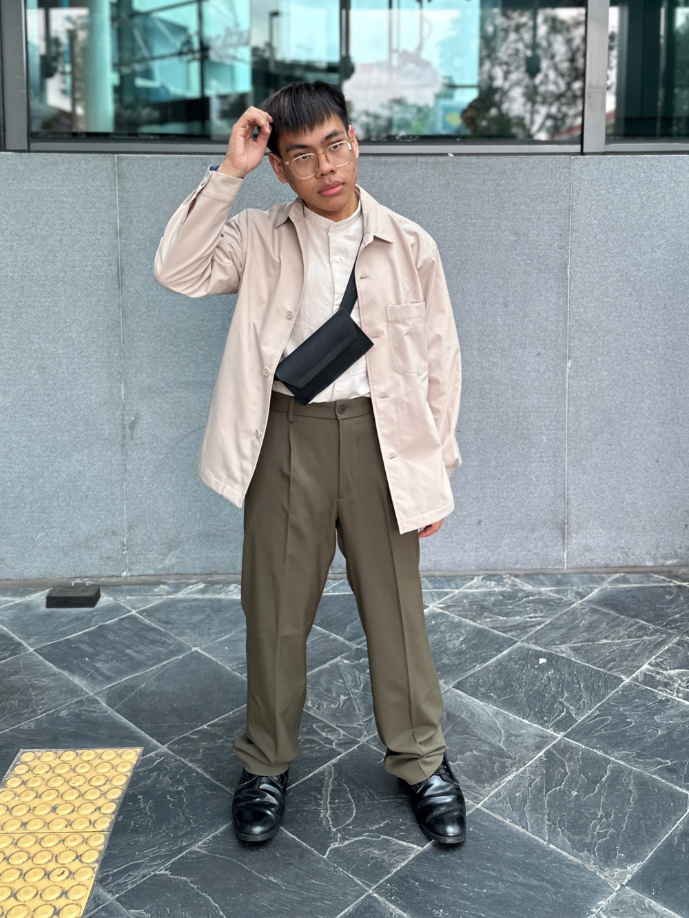 Check styling ideas for「AirSense Shirt Jacket (Co-ord)、AIRism Skipper Short  Sleeve Polo Shirt」