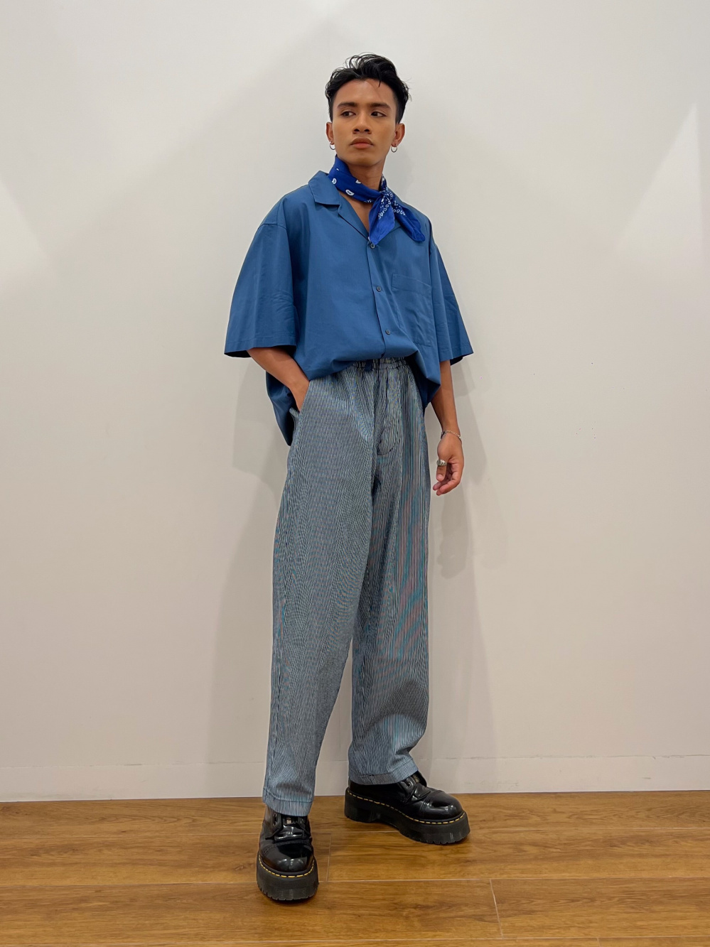 UNIQLO COTTON RELAXED ANKLE PANTS