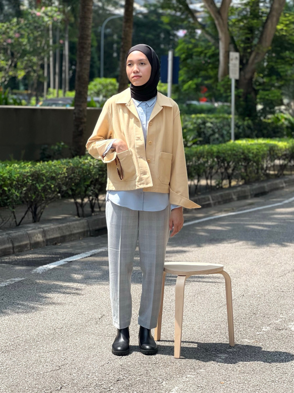 Uniqlo women cheap jersey relaxed jacket