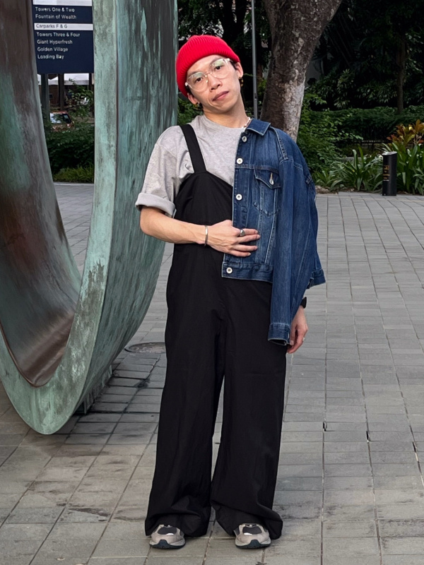 Uniqlo 2024 black jumpsuit