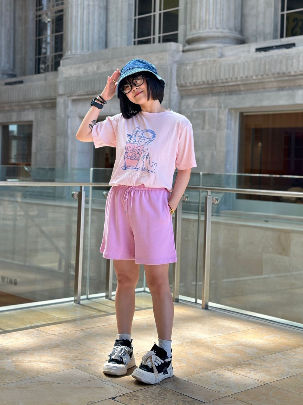 Check styling ideas for「Sweat Shorts (Co-ord)、KIDS Pop Mart UT