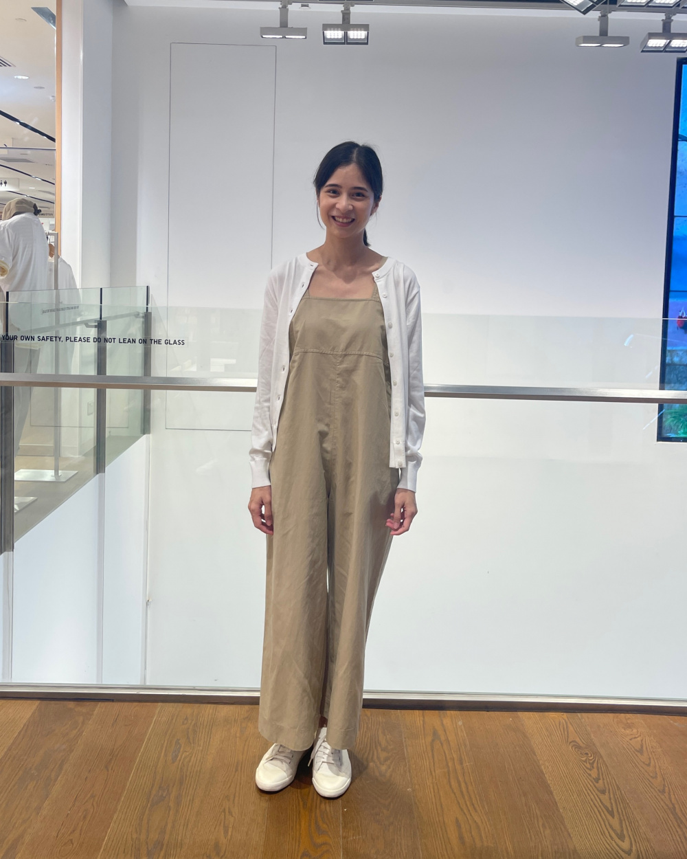 Uniqlo cheap linen jumpsuit