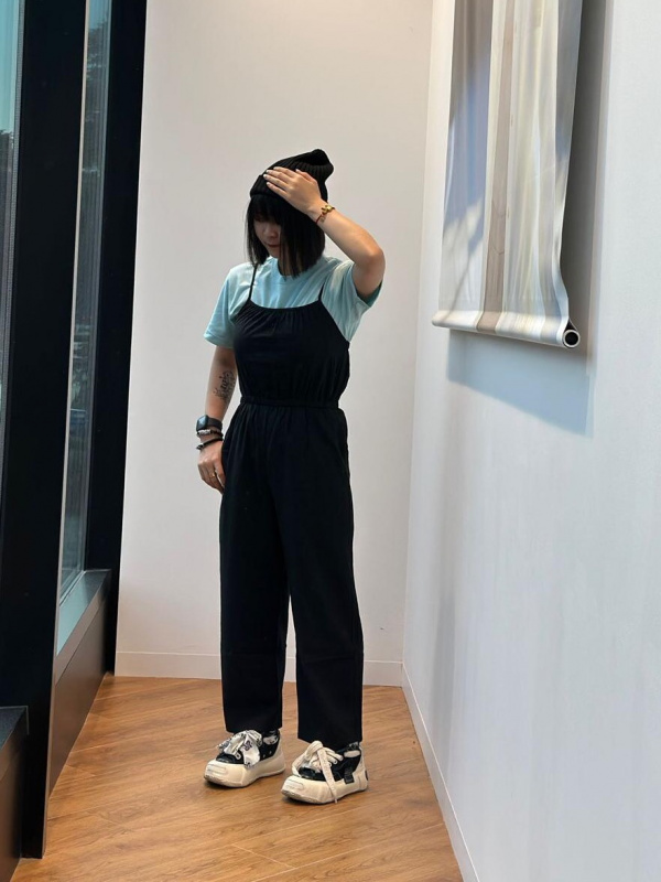 GIRLS LINEN BLEND JUMPSUIT | UNIQLO SG