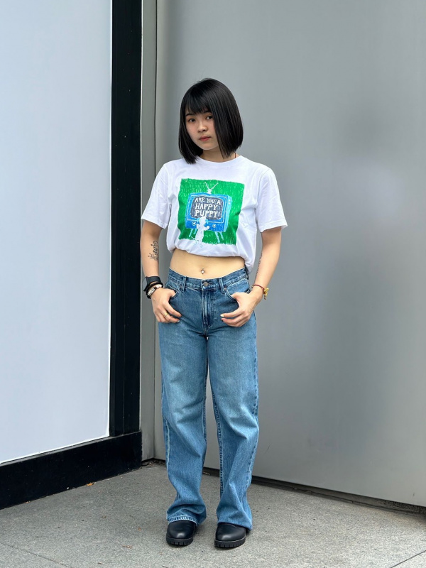UNIQLO LOW RISE BAGGY JEANS