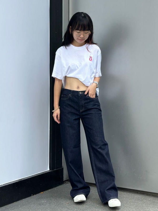 uniqlo baggy jean