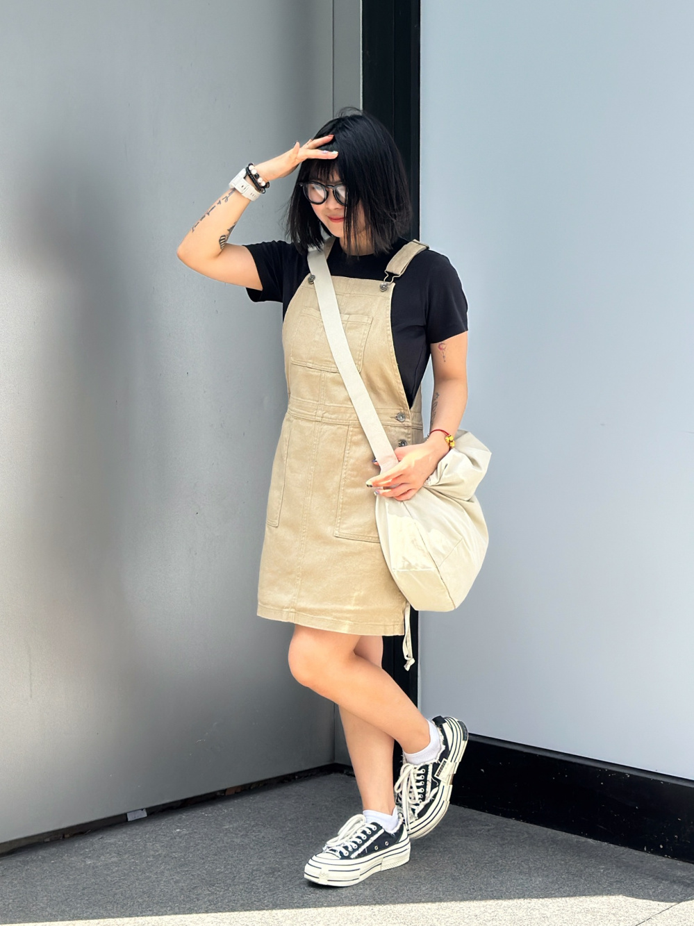 Check styling ideas for「GIRLS Jumper Skirt (Color)」