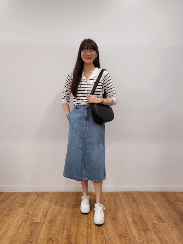 Denim 2025 skirt uniqlo