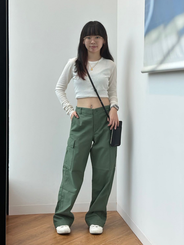 WOMEN'S WIDE STRAIGHT CARGO PANTS