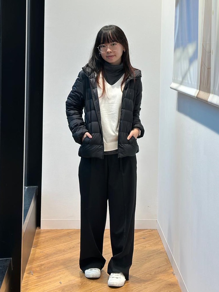 Check styling ideas for「Ultra Light Down Parka、Ultra Stretch Leggings  Pants」