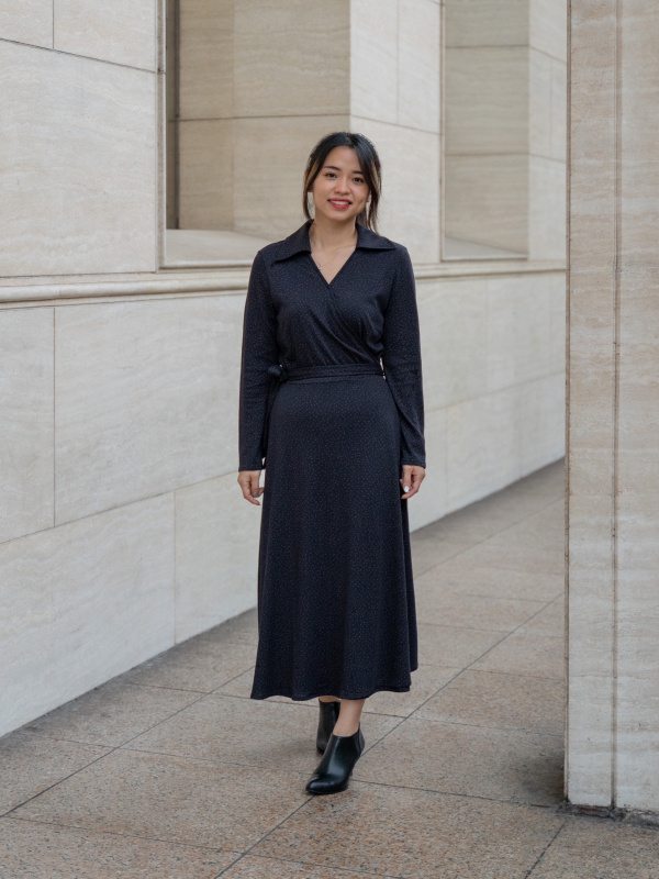 Uniqlo sales wrap dress