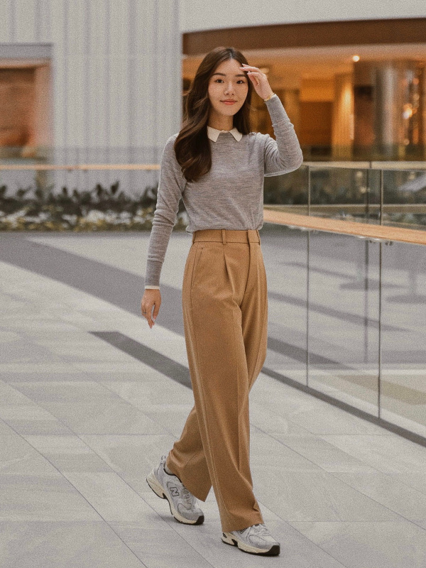 Uniqlo wide leg sale