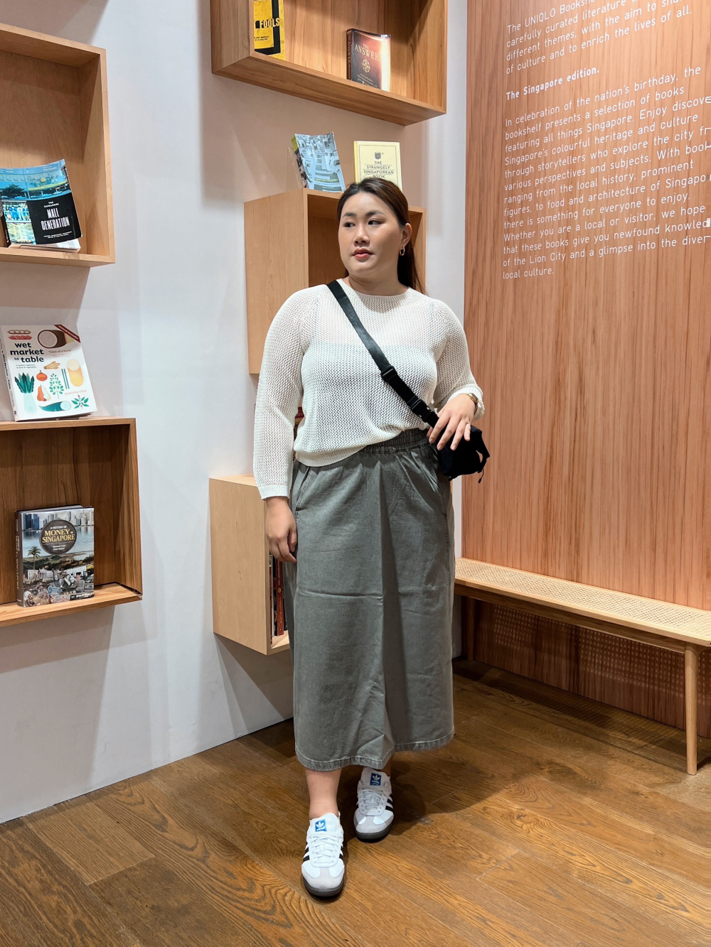 Uniqlo 2025 sweater skirt