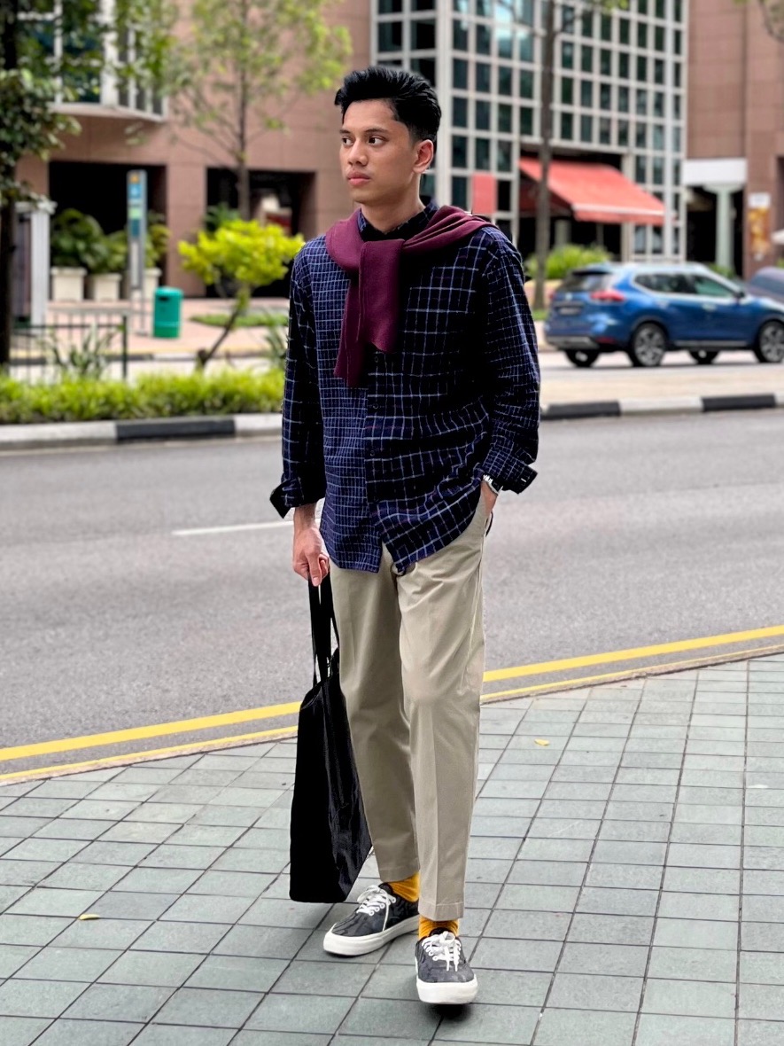 Check styling ideas for「Smart Ankle Pants (2-Way Stretch, Cotton