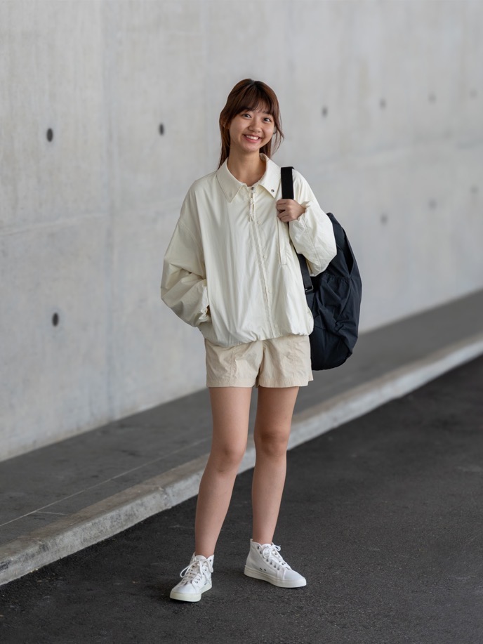 Check styling ideas for「Ultra Stretch AIRism Cropped Short Sleeve T-Shirt」