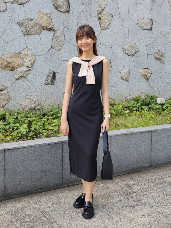 CREPE JERSEY SLEEVELESS DRESS(WOMEN'S) OUTFIT IDEAS | UNIQLO PH