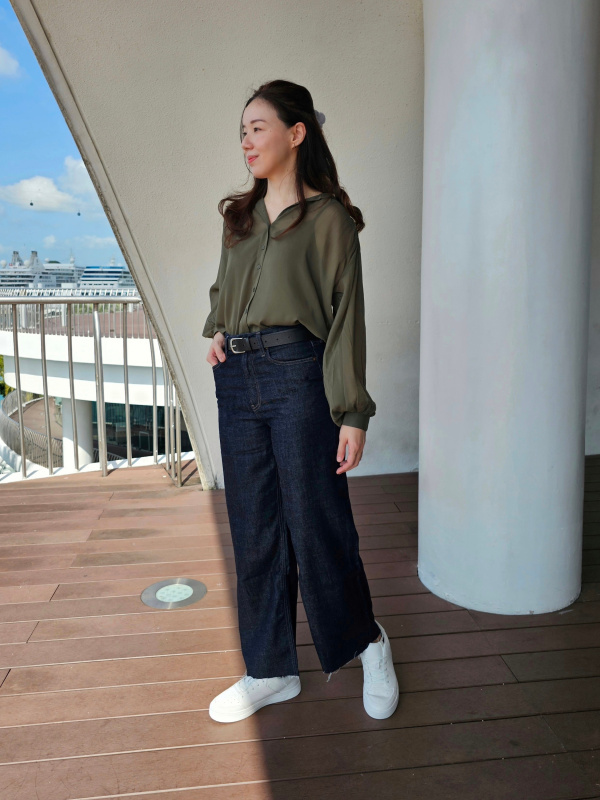 【送料&関税込】A.P.C. kylie Straight Leg Jeans Kylie jeans | Dyed organic cotton denim | A.P.C. Ready-to-Wear