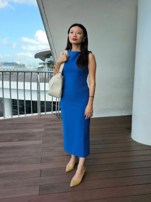 crepe jersey dress uniqlo Women's Crepe Jersey Sleeveless Dress