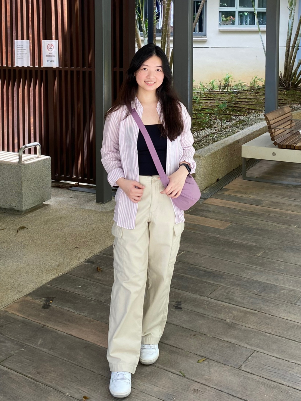 Check styling ideas for「Wide Straight Cargo Pants」