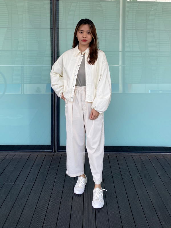 WOMEN S PARACHUTE CROPPED PANTS CO ORD UNIQLO SG