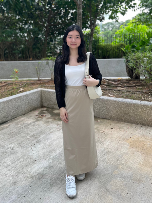 Maxi skirt uniqlo best sale